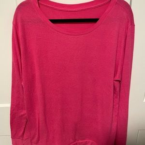 Zyia Fuchsia boyfriend sweater